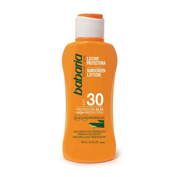 Babaria aloe vera leche corporal spf30 proteccion alta 100ml