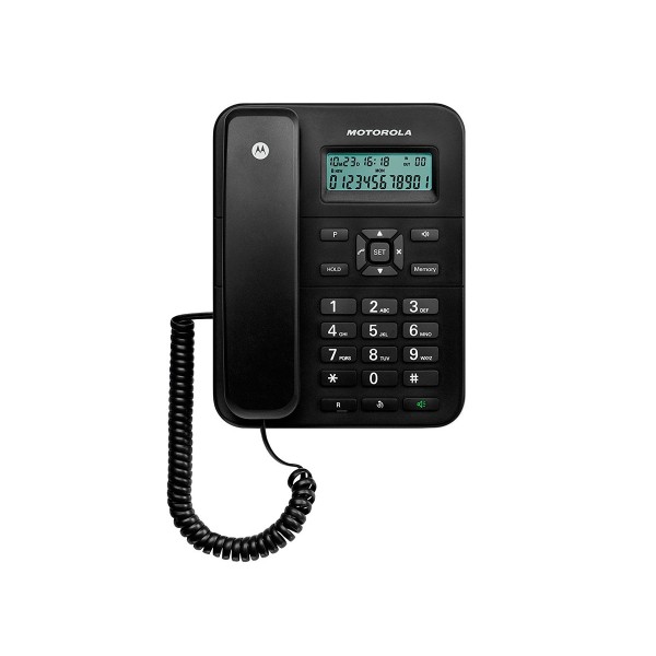 Motorola ct202 telefono ml id lcd negro