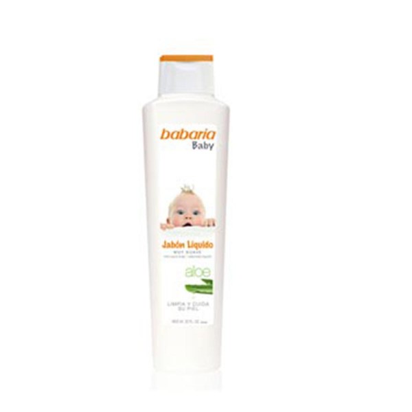 Babaria baby jabon liquido aloe 600ml