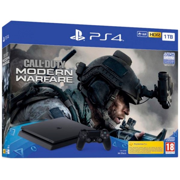 Sony playstation 4 slim 1tb pack call of duty:modern warfare + mando dualshock 4 Sony playstation 4 slim 1tb pack call of duty:modern warfare + mando dualshock 4