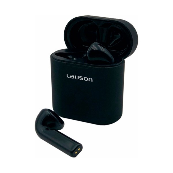 Lauson eh224 negro auriculares inalámbricos táctiles bluetooth 5.0 con estuche batería Lauson eh224 negro auriculares inalámbricos táctiles bluetooth 5.0 con estuche batería