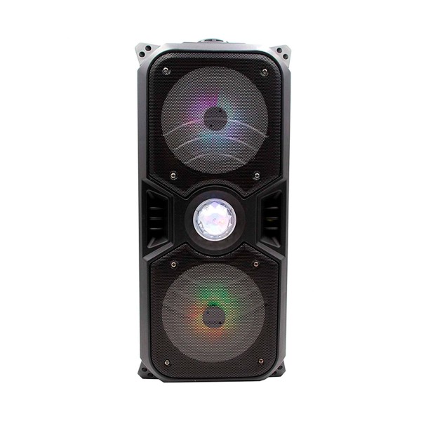 Lauson llx33 negro altavoz inalámbrico portátil 70w bluetooth karaoke fm luces usb sd Lauson llx33 negro altavoz inalámbrico portátil 70w bluetooth karaoke fm luces usb sd