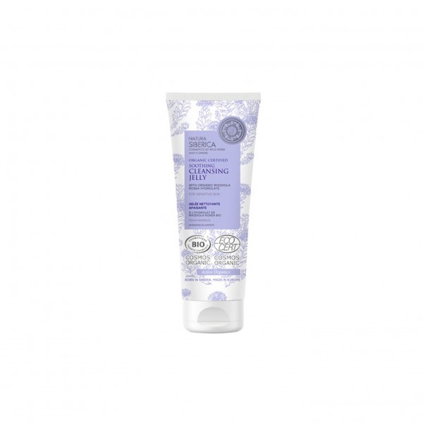 Natura siberica soothing cleansing jelly para piel sensible 140ml